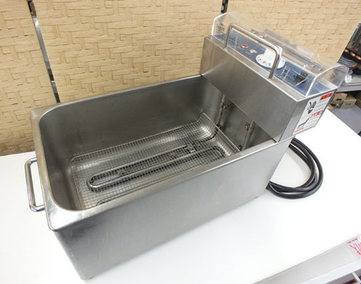 ニチワ 電気ミニミニフライヤー 2016年製 MMF-82B 業務用 中古 通電確認済み 業務用 揚げ物