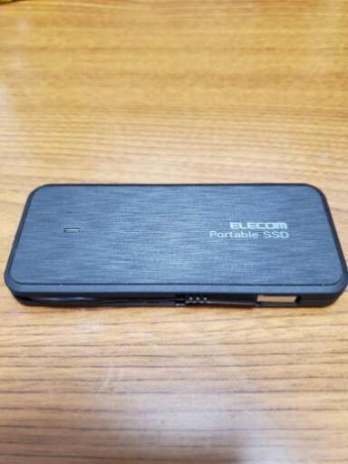 [取引中]外付けSSD ELECOM ERD-EC0480GBK