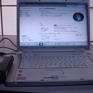 NECノートパソコン【PC-LL550HG・windows7】
