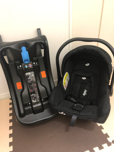 受け渡し先決定致しました！Joie インファントカーシートjuva ＋インファントカーシート用I-Base