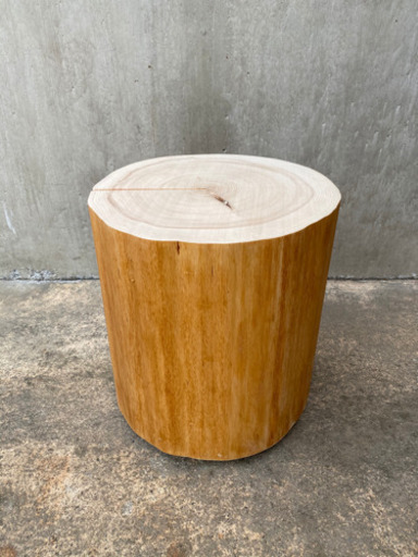 切り株スツール　高さ約33cm