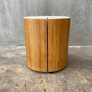 切り株スツール　高さ約33cmの画像