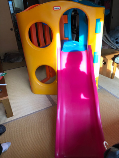 滑り台　大型　遊具　little tikes