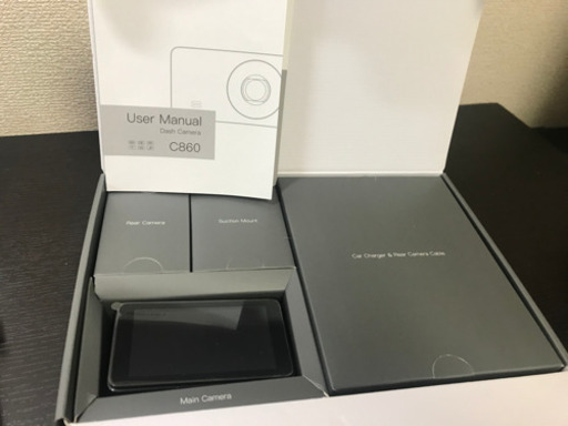 新品未使用　ドライブレコーダー  値下げ不可