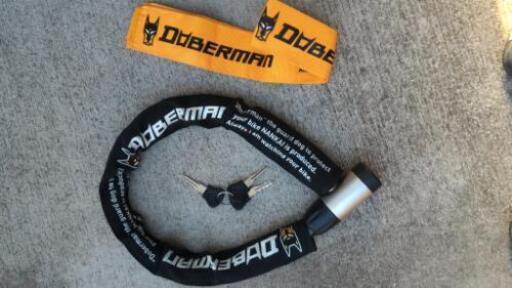 バイク、自転車　ワイヤーロック