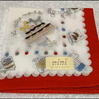 ミミパンソン Mimi pinion ハンカチ 新品の画像