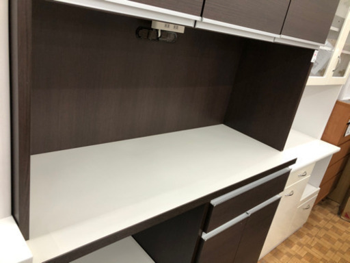 キッチンボード レンジボード 食器棚(幅120cm)?自社配送時?代引き可?※現金、クレジット、スマホ決済対応※
