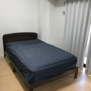 元値5万円弱　セミダブルベッド ニトリ Nスリープの画像