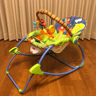 fisher price バウンサー　ベビーラックの画像