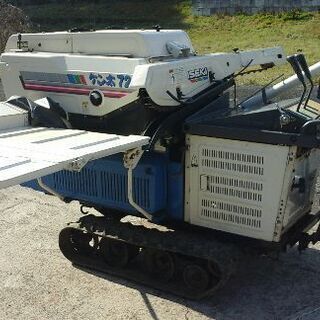 ハーベスター ( 運搬脱穀機 )　イセキ けん太 72　お買い得です ❢❢の画像