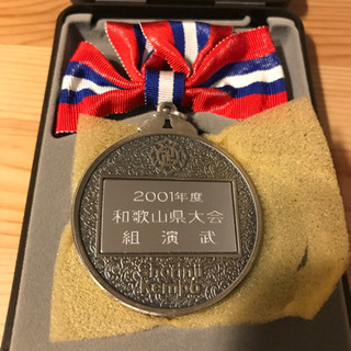 少林寺拳法の銀、銅メダルの画像