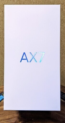 【値下げ】【新品未使用】Oppo　AX7