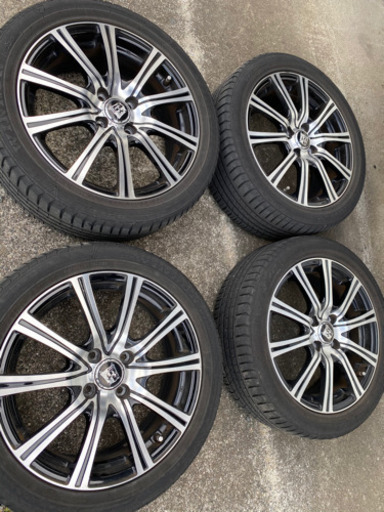 美品　社外16インチ 4穴 195/50R16 ホイール4本セット