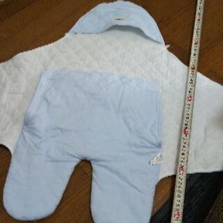 水色のおくるみ