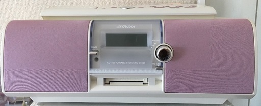 Victor CD-MD カセット ラジカセ