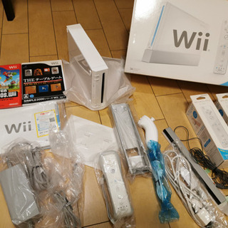 【お値下げ4000→3500】 (美品)任天堂wii　本体セット...