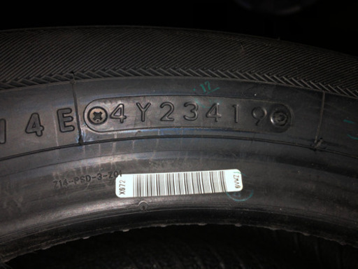 ［値下げ］軽自動車　タイヤ　165/55R14 72V トーヨー タイヤ エスディーケ－セブン 