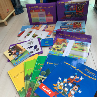 DWE マジックペンセット、アドベンチャーセット、マイビッグオブワーズ2冊の画像