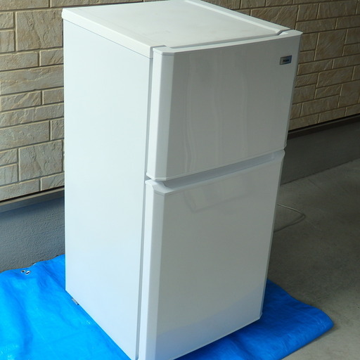 【美品／作動確認済／清掃・除菌済】ハイアール　Haier　106L　２ドア冷蔵庫　JR-NF106H　２０１４年製