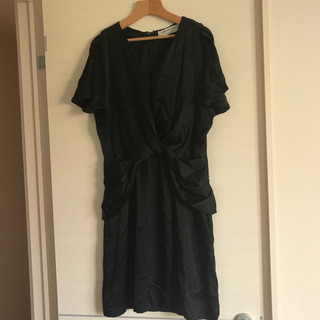 100%シルク　ワンピース　#結婚式ワンピの画像