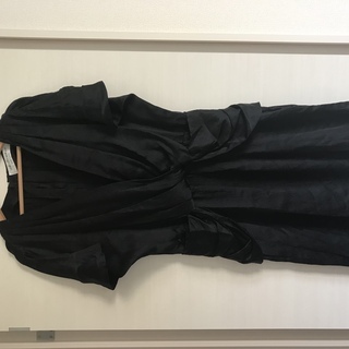 100%シルク　ワンピース　#結婚式ワンピ