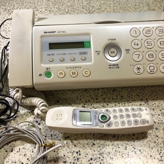 ファクシミリ　0円　印刷不可　電話、部品用の画像