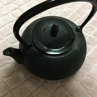 南部鉄器　鉄瓶の画像