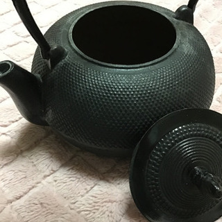 南部鉄器　鉄瓶の画像