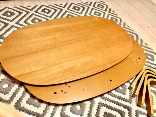 無印良品　美品　コタツ　タモ材　ナチュラ