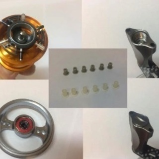 釣春到来!! 【美品】シマノ メタニウムMg  各パーツ組込品の画像