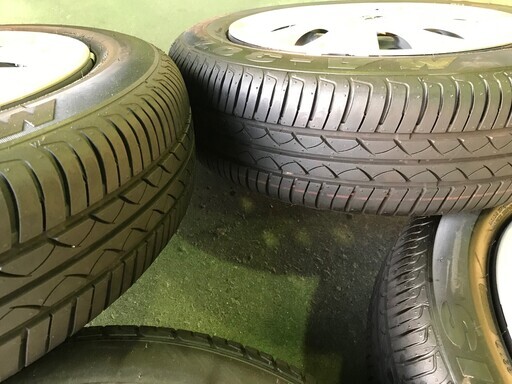 日産 デイズ 純正スチールホイール 155/65R14 納車外し 中古４本