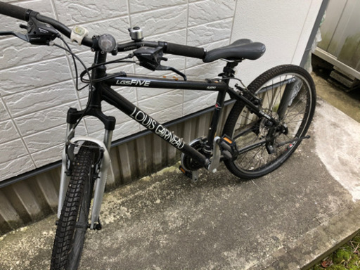 LOUIS GARNEAU自転車（中古）黒