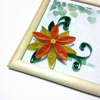 ペーパークイリング教室の画像