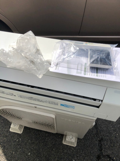 エアコン6畳用。取り付け別相談下さい