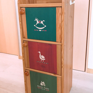 扉付き収納BOX