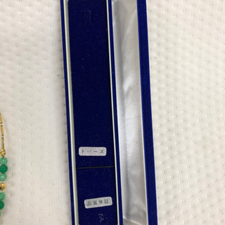 トパーズのネックレスの画像