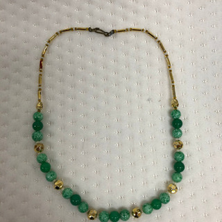 トパーズのネックレスの画像