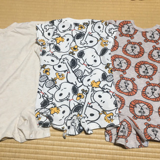 70cm ロンパース　3点の画像