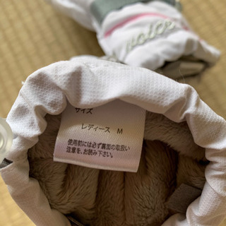 手袋　スキー　裏起毛　レディース　M の画像
