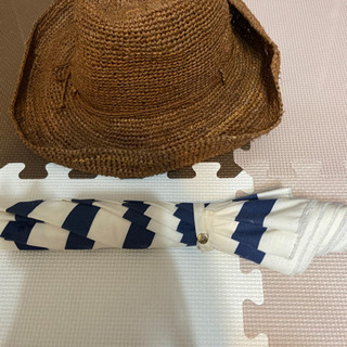 日傘、帽子のサマーセットの画像