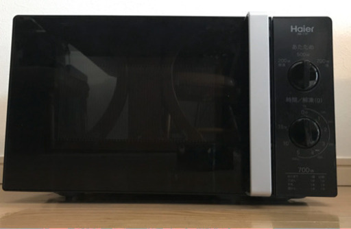 Haier 電子レンジ（50Hz）JM-17F　2018年製