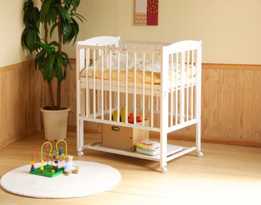 ベビーベッド　スリーピー「ミニ ワンタッチハイベッド　プチ」