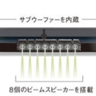 【取引成立】ヤマハバースピーカー　サウンドバーの画像