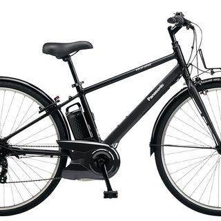 電動アシスト自転車　パナソニック　ベロスター700　ブラック