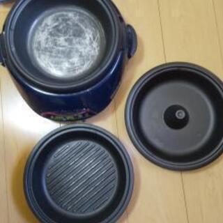 グリルパン・３枚プレートセット&Wワッフルメーカーの画像