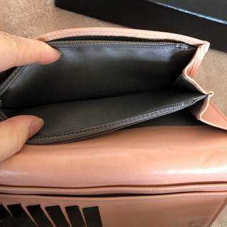 【超美品】シャネル　長財布　ピンク　カメリア
