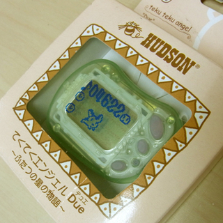 南12条店 未使用 HUDSON ハドソン 育成散歩計 てくてくエンジェル Due スノーブルー 万歩計の画像