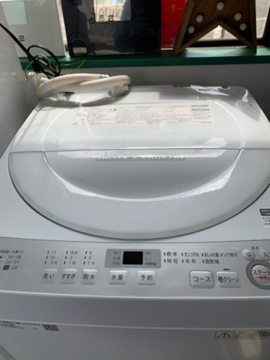 シャープ　6kg 洗濯機