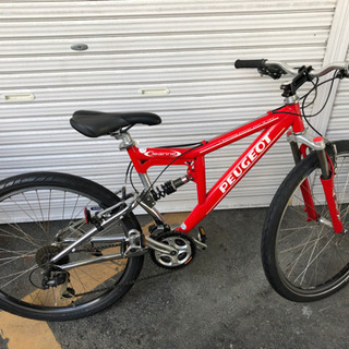 PEUGEOTマウンテンバイク PEUGEOT プジョー マウンテンバイク シルバー