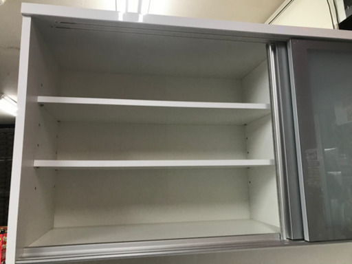 大きめ白物食器棚(松田家具)【美品】